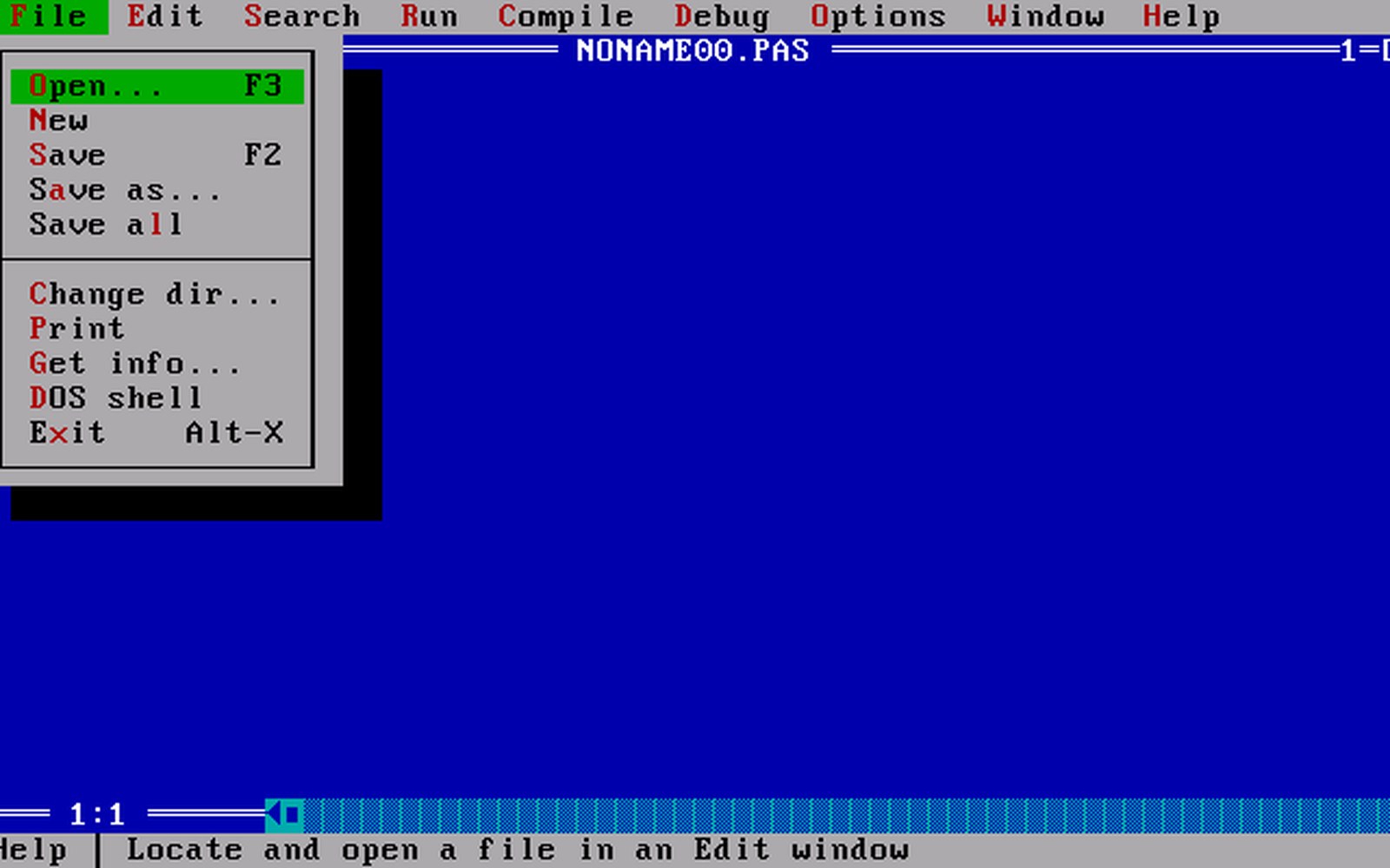 A stack of Borland product boxes — Turbo Pascal, Turbo C and Delphi — photographed against a dark surface showing the period packaging design